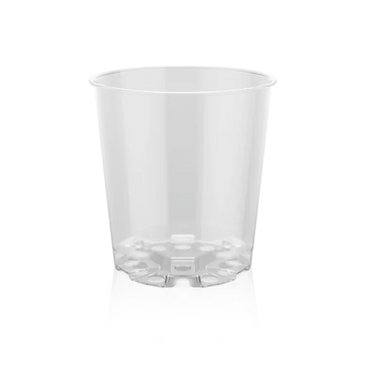 Pöppelmann Clear Orchid Container | Transparent Nursery Pot (TEKU MCB 6cm)